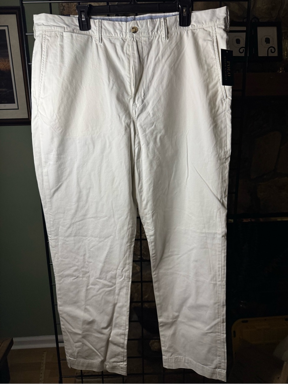 Polo by Ralph Lauren White Men's Chino Pants